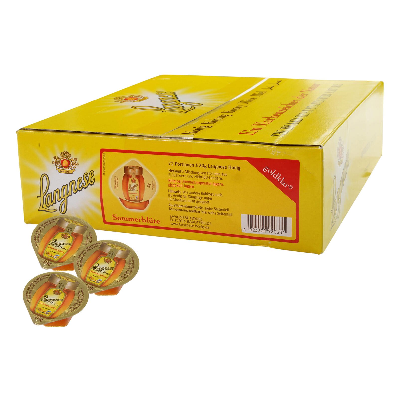 Langnese Sommerblütenhonig goldklar 70102915