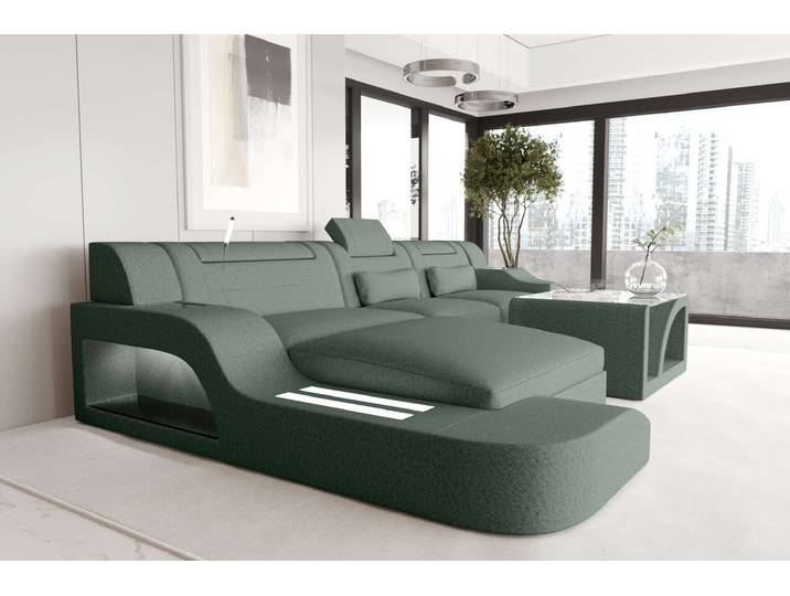 Ecksofa Palermo L Form Stoffsofa