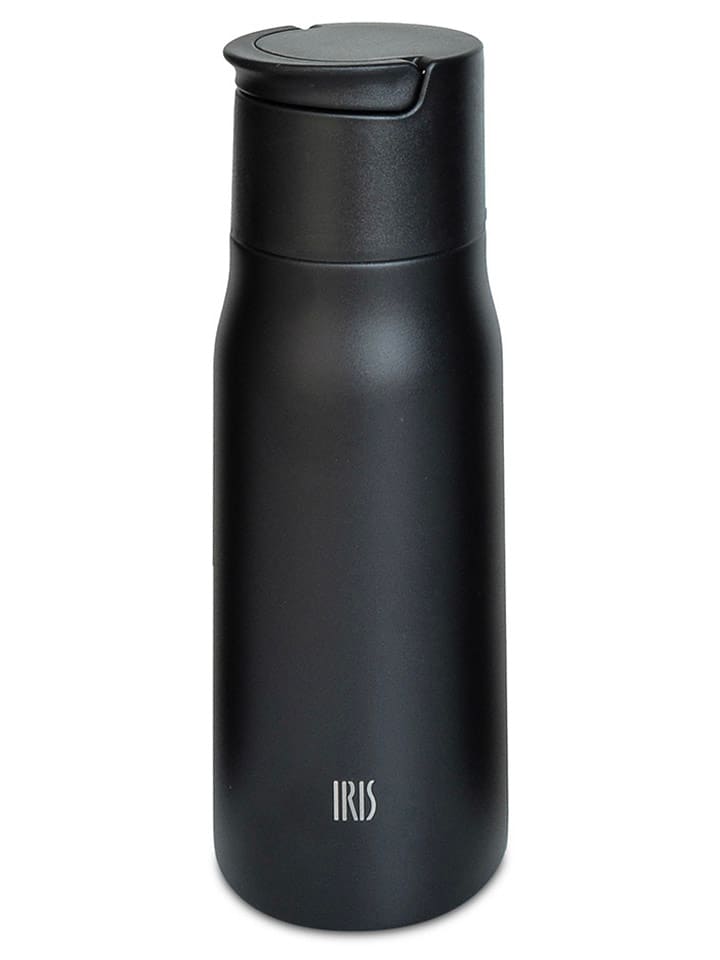 IRIS Barcelona Isolierflasche in Schwarz - 500 ml - onesize