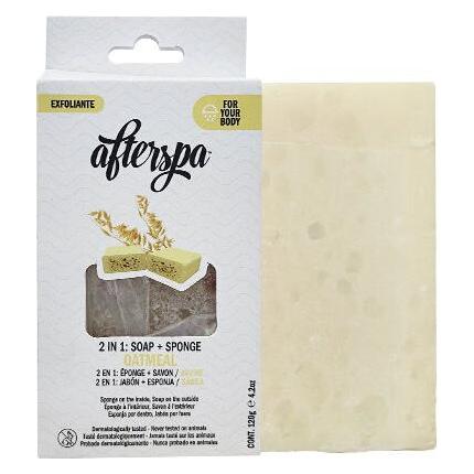 AfterSpa Multifunctional Soap Sponge - Multifunctional Soap Sponge 120 g - 120.0g (741021003365)