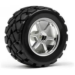 HPI Recon -mounted vt tire/wheel set (4pcs)