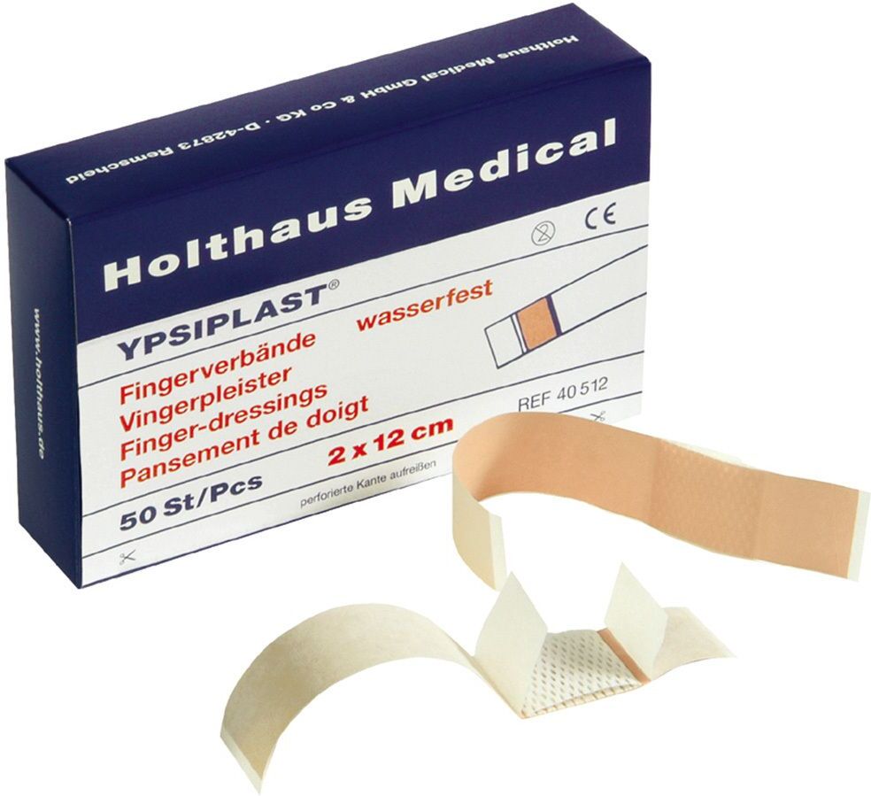 Holthaus Medical Fingerverband Ypsiplast elastisch 2x18 cm haut 100 St Pflaster