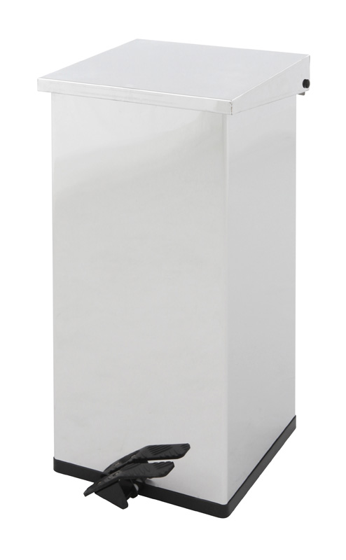 Dutch Design Abfallbehälter Carro-Kick 55 Liter edelstahl (31004515)