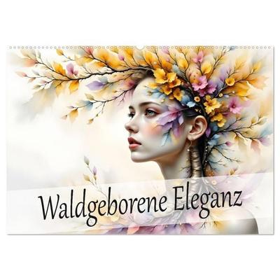 Waldgeborene Eleganz (Wandkalender 2027 DIN A2 quer), CALVENDO Monatskalender