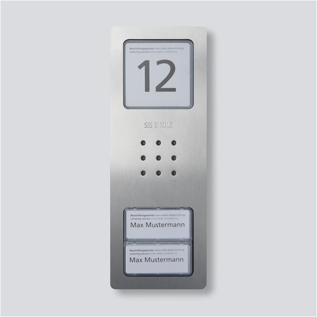 Siedle Station audio de porte Compact CA 850-2 E (210008734-00)