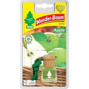 Wunderbaum Autoduft 461207, Apple, bis zu 60 Tage, Duftflakon, Anhänger