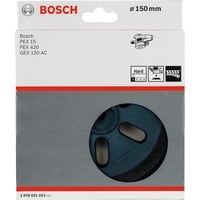 Schleifteller hart, Ø 150mm schwarz