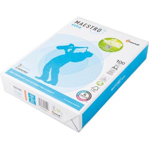 Mondi Kopierpapier Maestro Triotec Extra, A4, 100g/qm, hochweiß, 500 Blatt