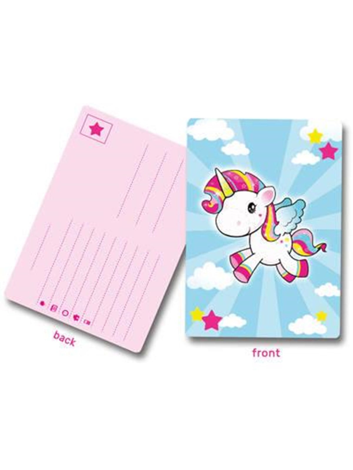 Folat BV Unicorn Invitations 8pcs.