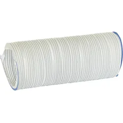 Lüftungsschlauch KLS 100/2000 DN 100 / 2 m Kunststoff weiß