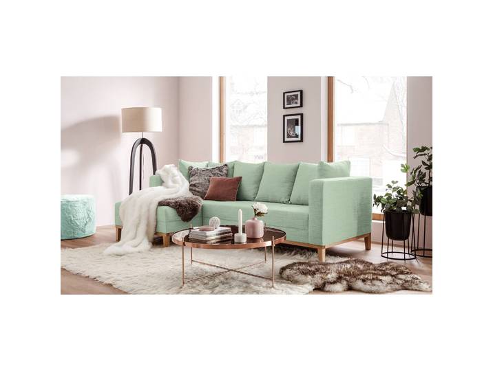 Fußhocker DotCom Zibellina Ø 60cm Grün/Mint