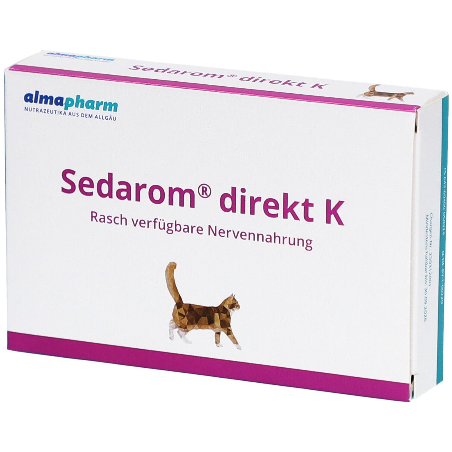 Sedarom Direkt K Erg.-Futterm.f.Katzen 72 St Tabletten