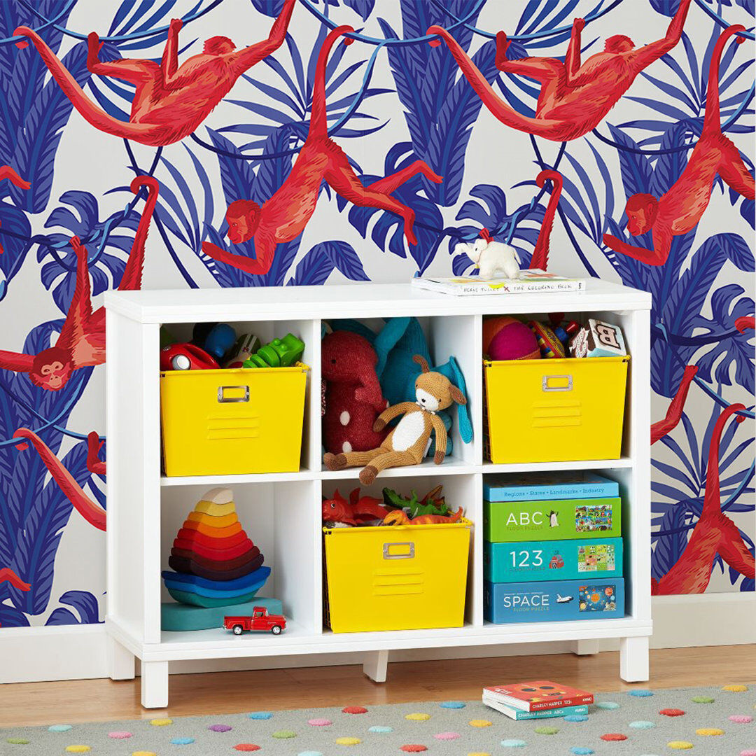 Latitude Run Latarshia Matte Mural Blue/Red 416 x 254cm