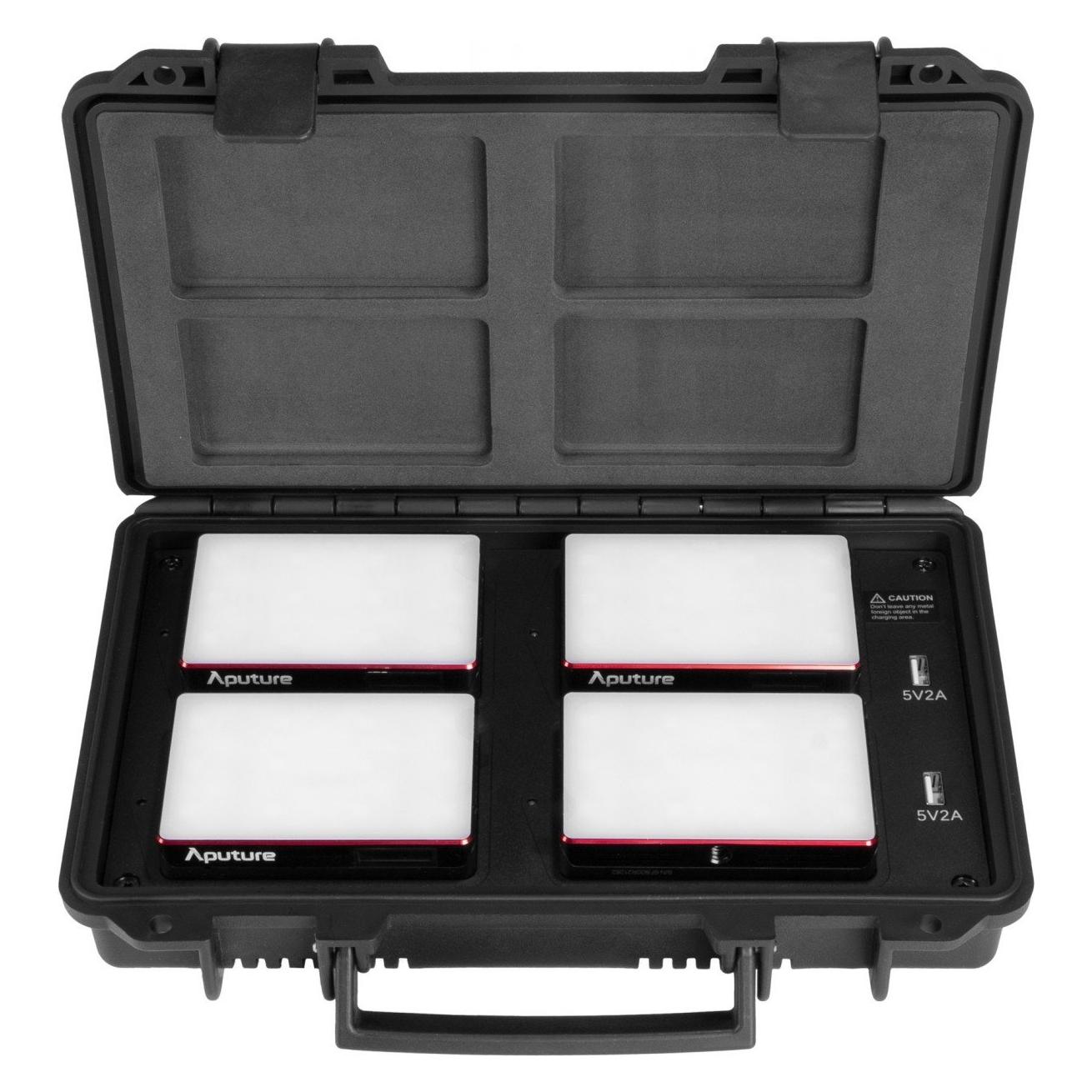 Aputure MC4 light Travel Kit (Flächenleuchte, Videoleuchte) (AP-MC4LIGHTTRAVELKIT)