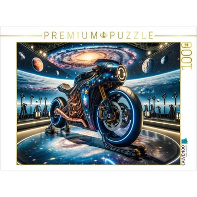 CALVENDO Puzzle Galactic Explorer - Ein Abenteuer im Sternenmeer | 1000 Teile Lege-Größe 64x48cm Foto-Puzzle für glückliche Stunden