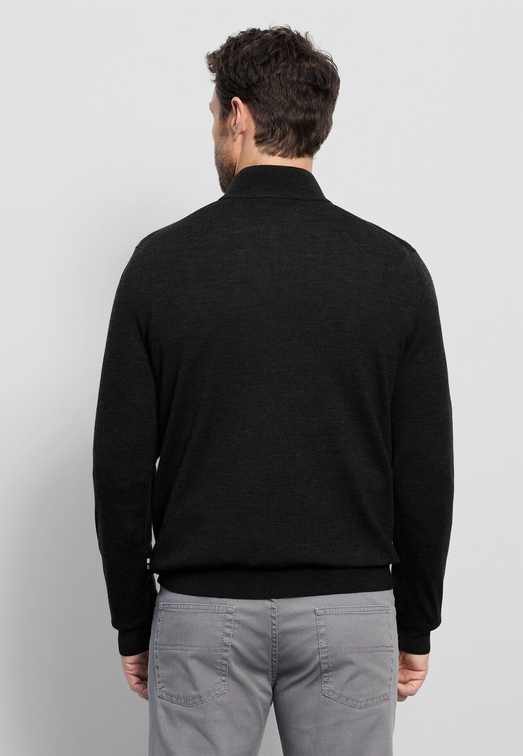 OLYMP "OLYMP Casual Strick, Troyer"