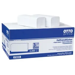 OTTO Office Papierhandtücher weiß, 25 cm