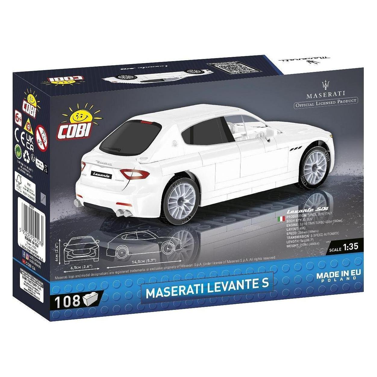 Cobi 108 PCS MASERATI /24507/ LEVANTE S (COBI-24507)