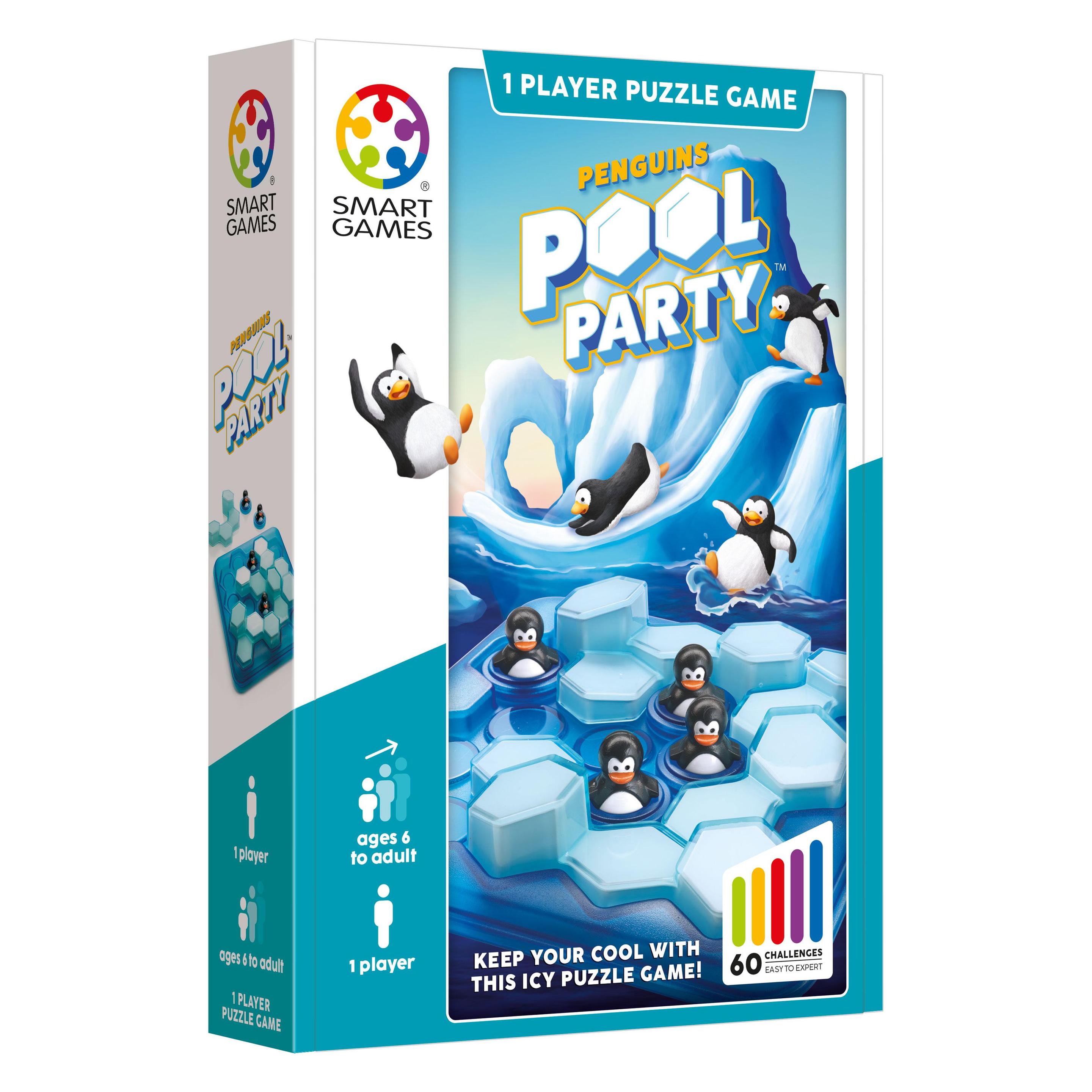 Smart Games Pinguin Pool Party (Deutsch, Englisch, Französisch, Italienisch, 1 Spieler) (SG 431)
