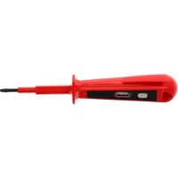 Red Phasenprüfer max. 250Volt, Schlitz 3mm, Schraubendreher rot