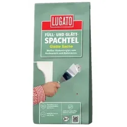 Lugato Füll- und Glättspachtel  weiß, 1kg, Glatte Sache
