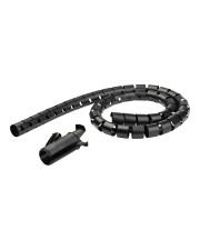StarTech.com 1.5m Kabelbündelschlauch Spirale 25mm 2,54 cm 1Zoll Durchmesser Erweiterbarer Kabel Digital/Display/Video 1,5 m (CMSCOILED)