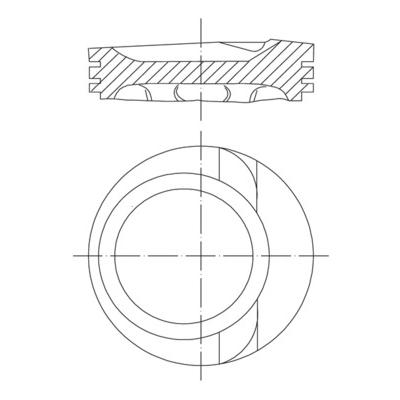 MAHLE Kolben 030 68 02 für CUPRA