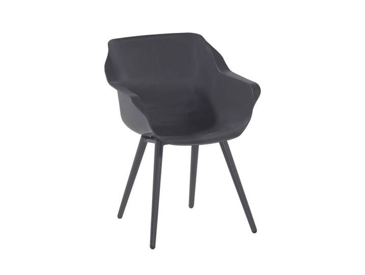 Hartman Sophie Studio Gartensessel Aluminium/Kunststoff Dunkelgrau