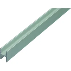 Alberts® H-Profil für Spanplatten, Alu, versch. Größen-1 m-19 x 30 mm