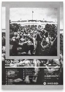 Uplifted Goods Modern Hip Hop Heritage Retro Album Art Print d 11.81 X 16.54 In