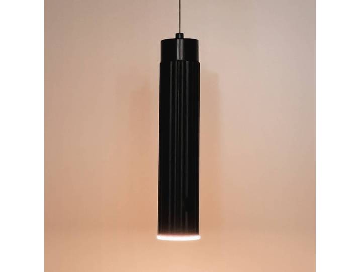Briloner Hängelampe Hang, dimmbar, schwarz, für Wohn- / Esszimmer, Kunststoff, Modern