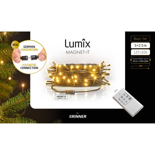 Krinner Lumix Magnet IT verl. Lichterkette Basis
