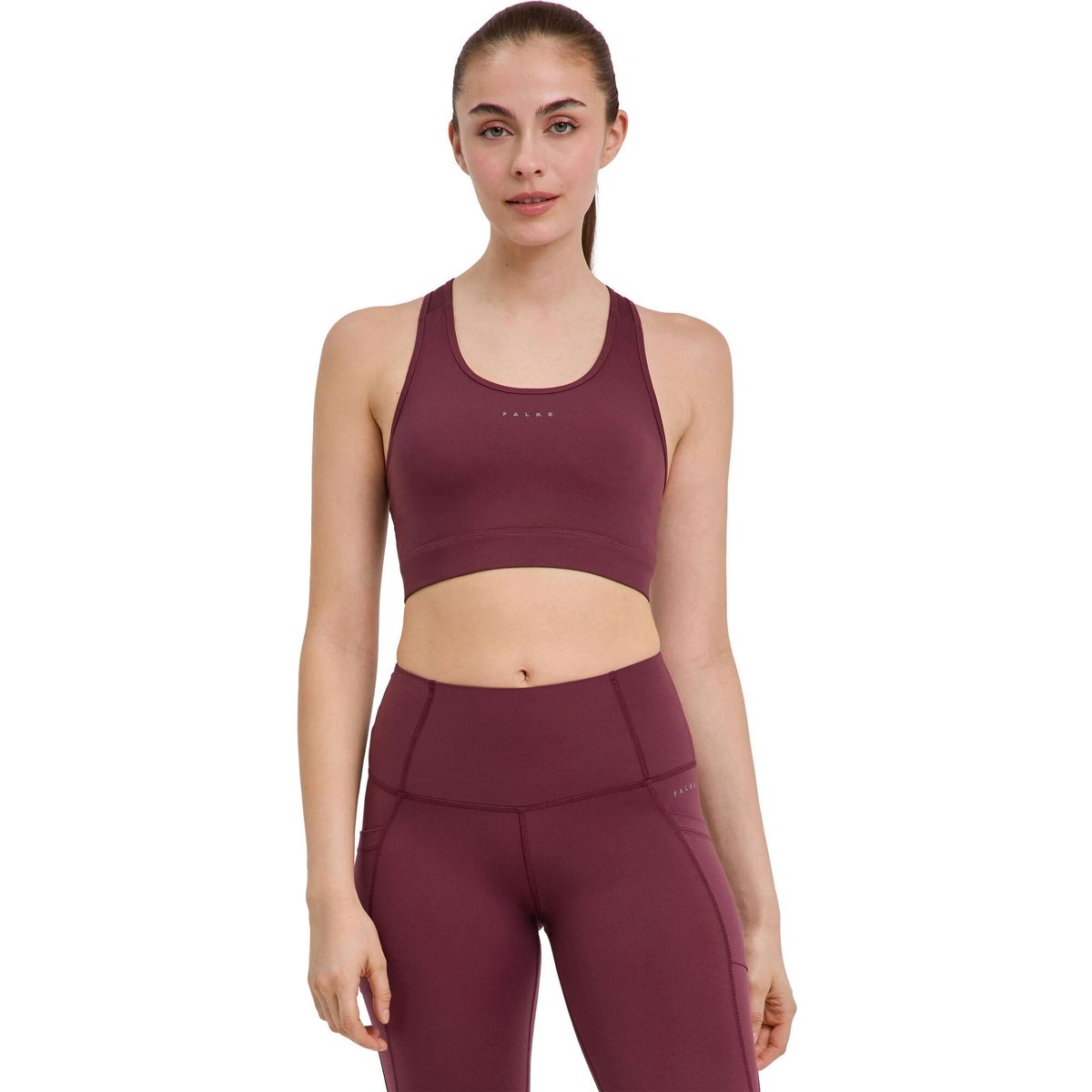 Falke Damen Training Sport-bh mahogany (8344) L 37285-8344-L