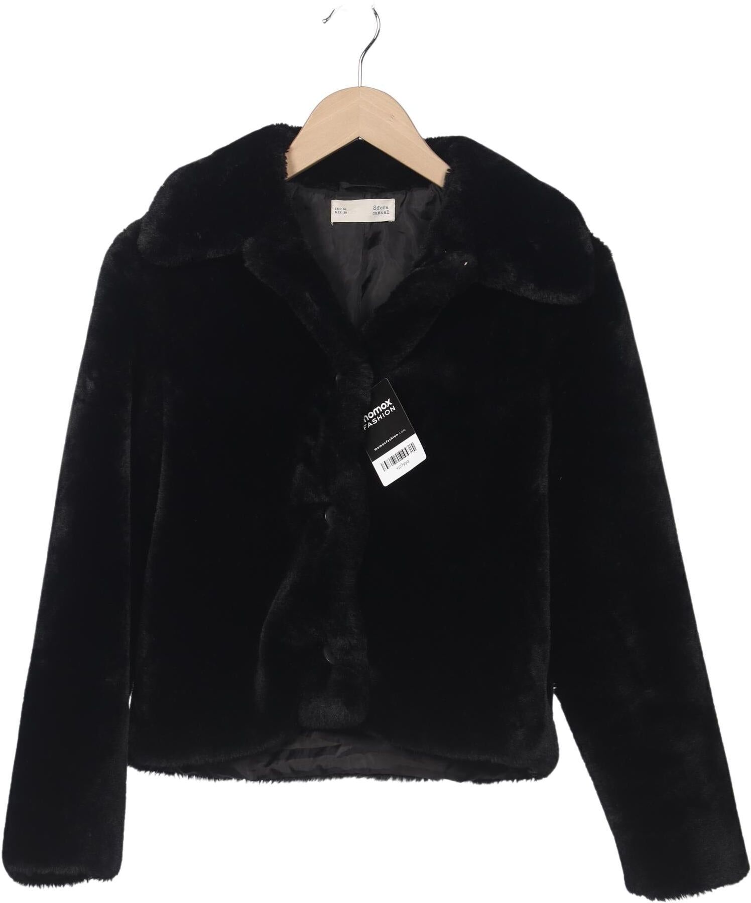 Sfera Damen Jacke, Schwarz, Gr. M, Synthetik - Second Hand