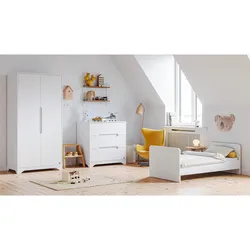 BABYZIMMER 3-teilig Ova Weiß
