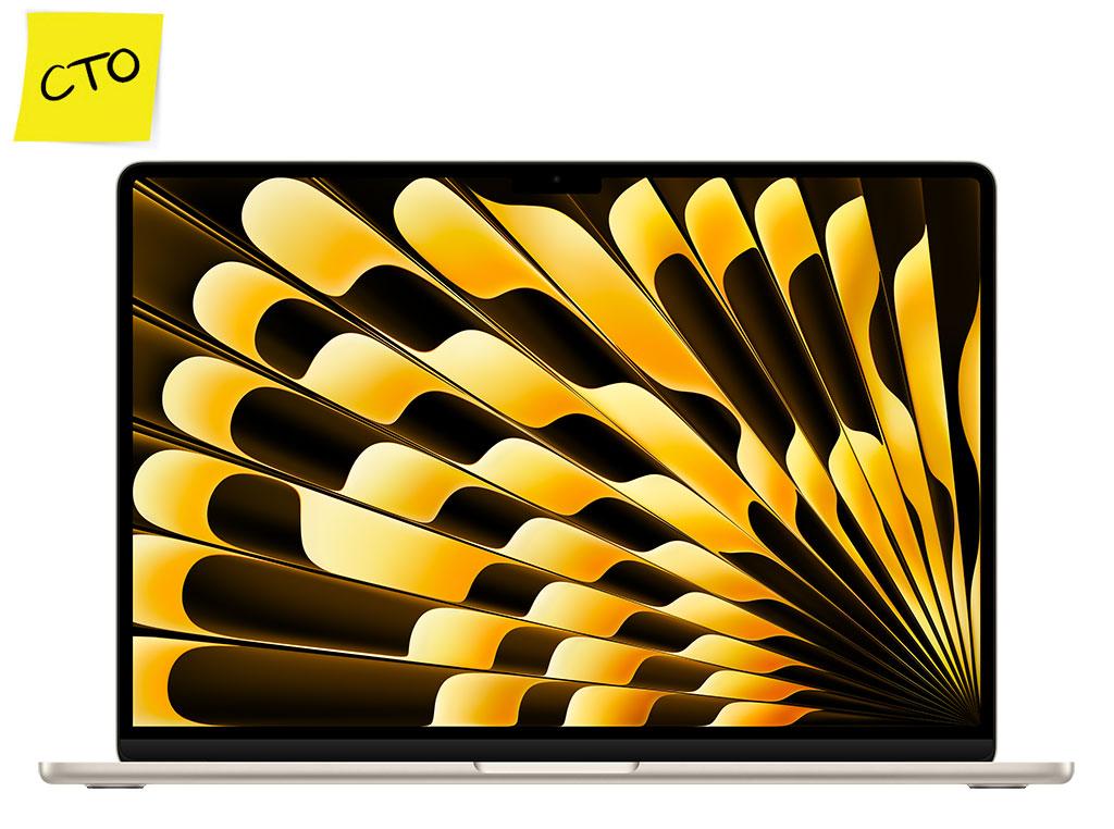 Apple MacBook Air 15" Polarstern, Modellnummer CZ1LT-0100000, mit M5 10-Kern-Prozessor und GPU - Notebook - Apple M5