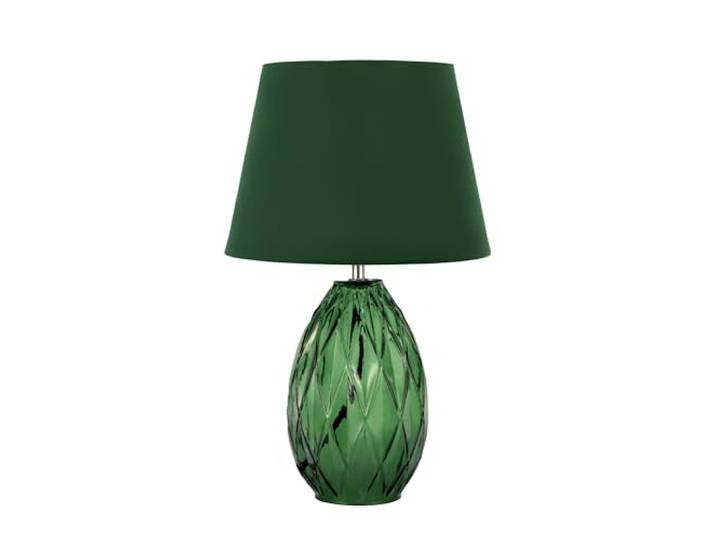 Pauleen Paulmann 48156 Crystal Velvet Lampe à poser en tissu et satin\, verre vert\, max. 20 W\, E14\, vert\, 230 V\, verre/tissu