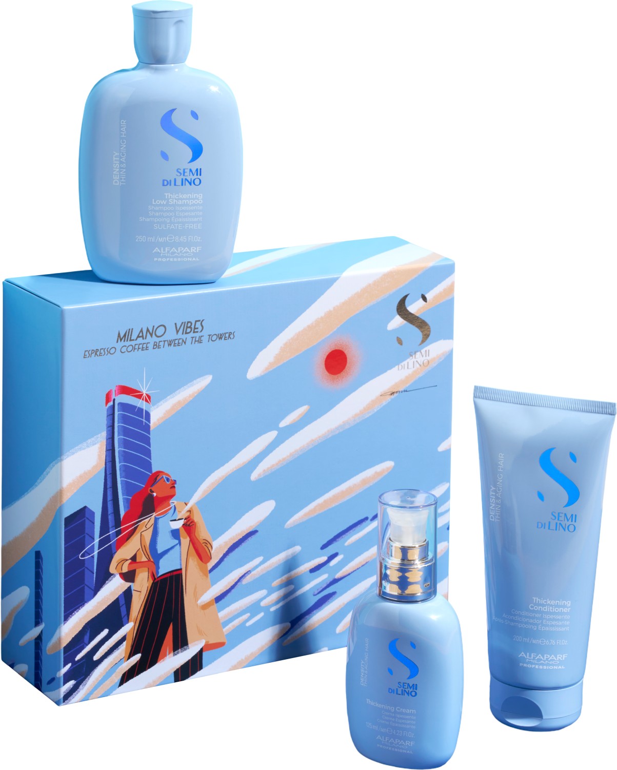 Alfaparf Milano Geschenkset Semi di Lino Density Kit PF029644