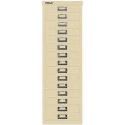 Bisley MultiDrawerTM |DIN A4, 15 Schubladen - 606 creme
