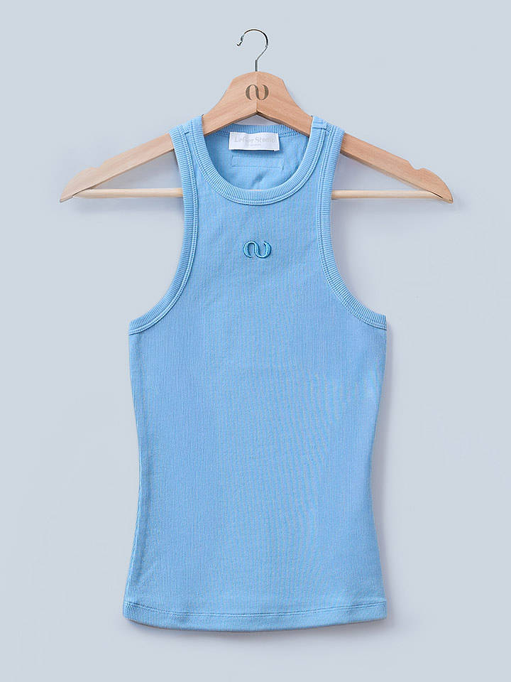 LeGer Top "Dena" in Hellblau - 40