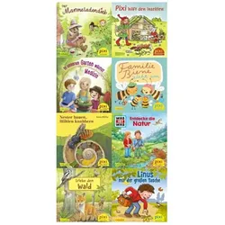 Pixi-Box 290: Pixi liebt die Natur (8x8 Exemplare), 64 Teile, Kinderbücher von Diverse