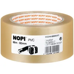 NOPI 57214 - Packband, geprägt, PVC, transparent