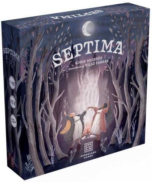 Septima Competitive Strategy Board Game by Mindclash Games, for 1-4 Players
