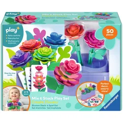 Play+ Blumen Steck- und Spiel-Set: Meine kreative Blütenwelt - ab 2 Jahre