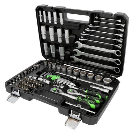KS Tools 512.0092 COMPETITION 1/4" + 3/8" Steckschlüssel -Satz Steckschlüsselein (512.0092)