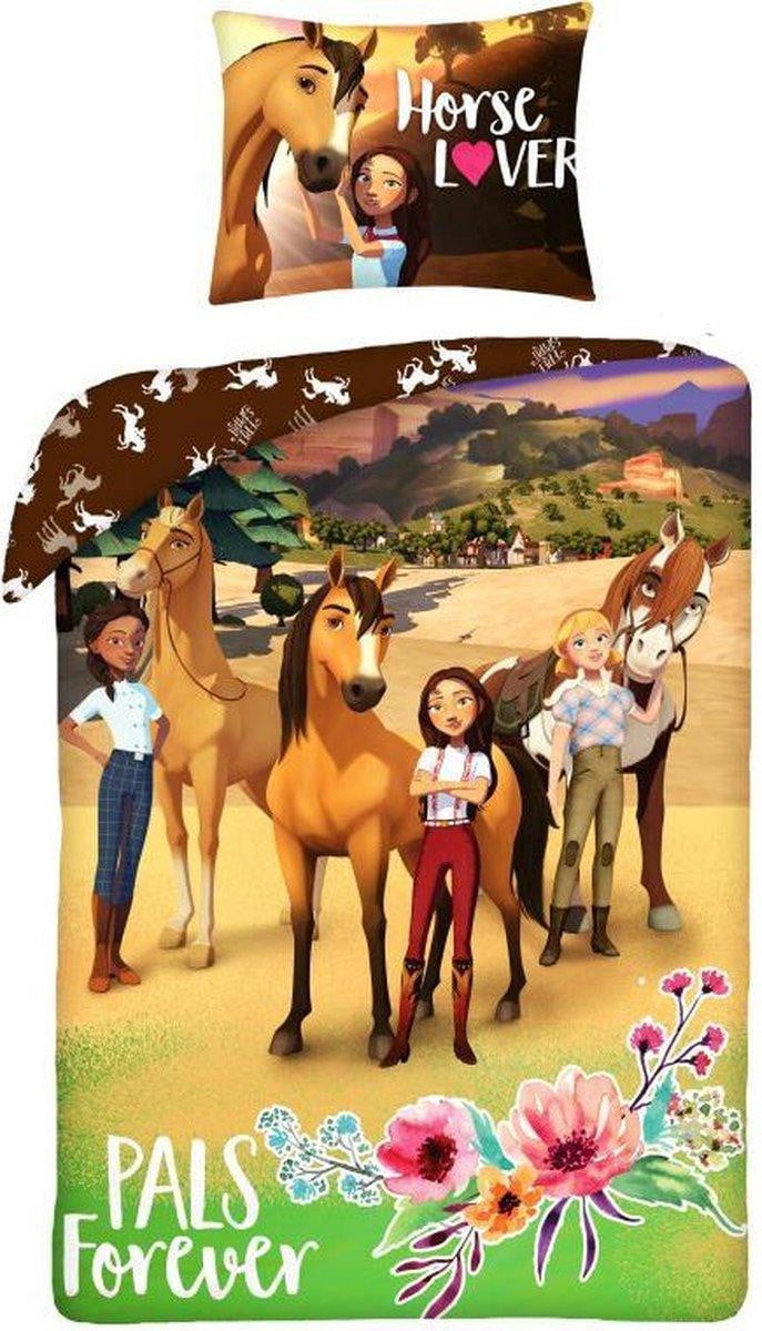 Halantex Dekbedovertrek Spirit Riding Free voor kinderen, 140 x 200 cm