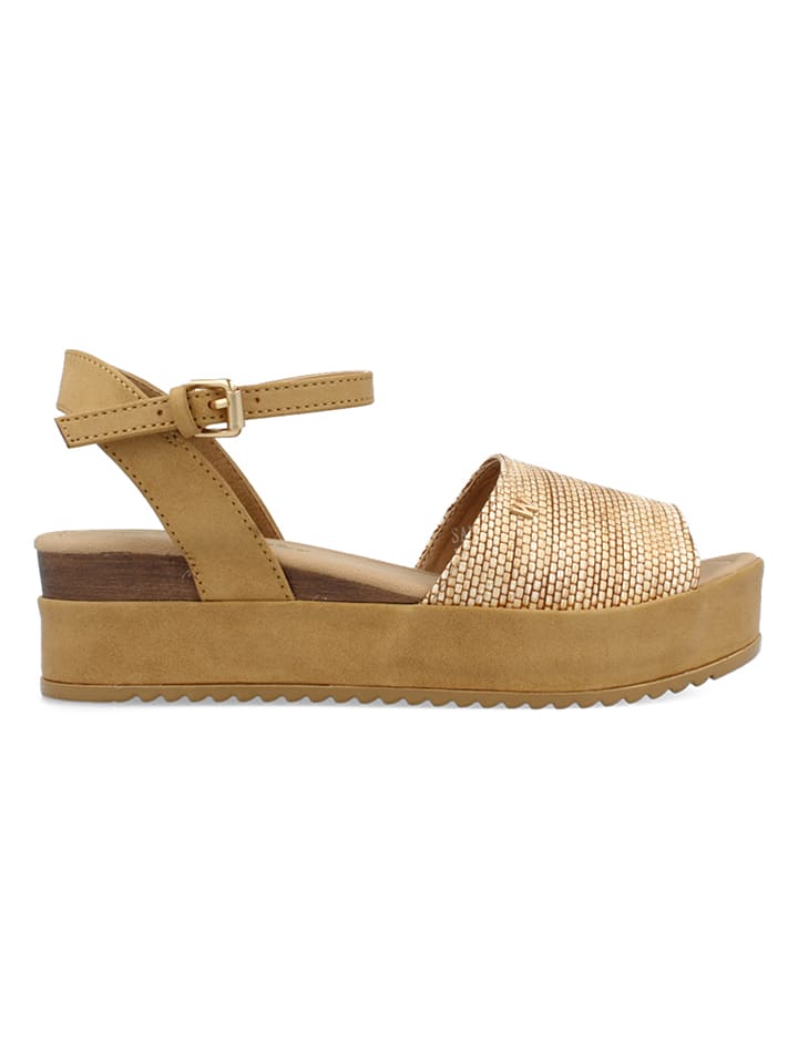 Wrangler Keilsandaletten in Beige - 39