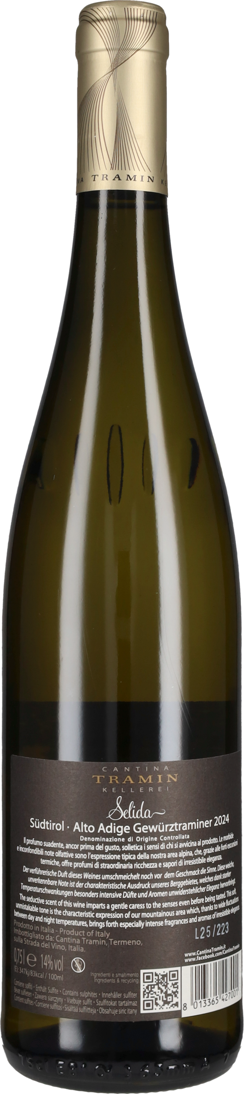 Gewurztraminer 'Selida' Tramin 2025