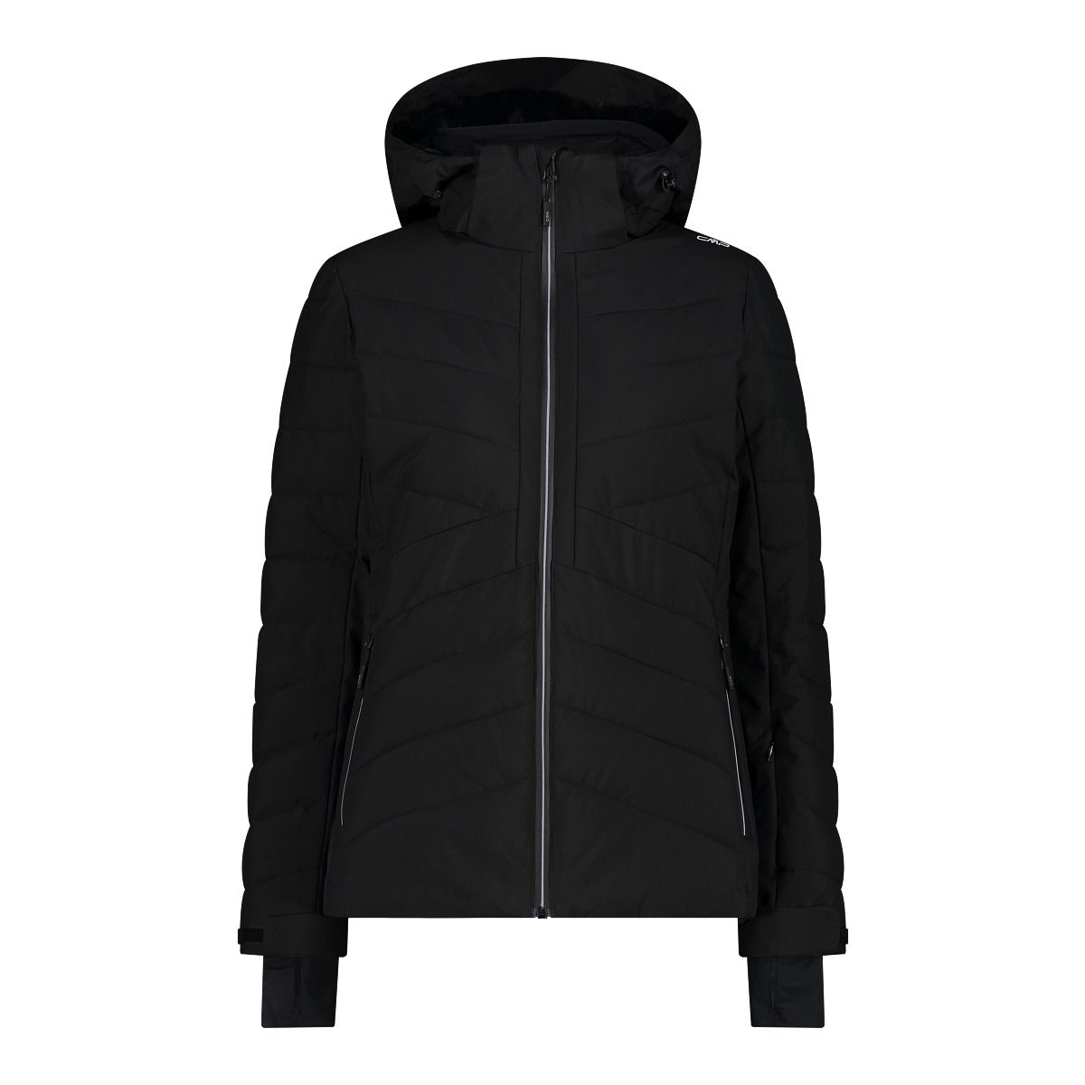 CMP Woman Jacket Zip Hood nero (U901) 40 33W0716-U901-40