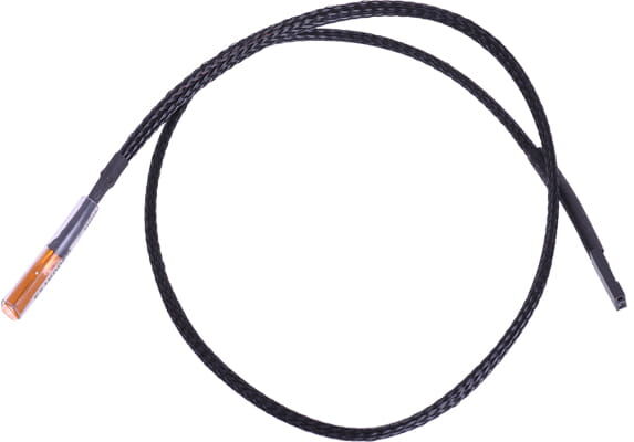 Phobya Thermosensor einzeln 50cm - schwarz gesleevt